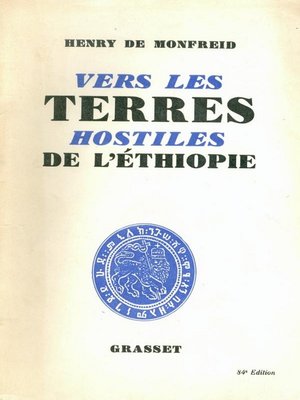 cover image of Vers les terres hostiles de l'Ethiopie